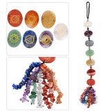 Engraved Crystal Stone Oval Slices for Room Decor