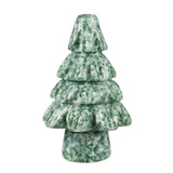 Hand Carved Green Aventurine Christmas Tree Healing Reiki Luck Ornaments