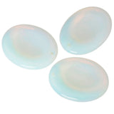 Healing Crystal Chakra Reiki Thumb Palm Stone Oval Pendant