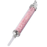 Crystal Hexagon Point Bottle Pendant Necklace