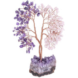 Amethyst Cluster Base Money Tree Reiki Minerals Home Ornaments