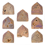 Healing Pyramid Agate Reiki Stone for Home Decoration