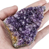 Irregular Natural Amethyst Geode Cluster Rough Crystal Stone