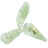 Irregular Green Crystal Column Reiki Stone DIY Craft Room Decor
