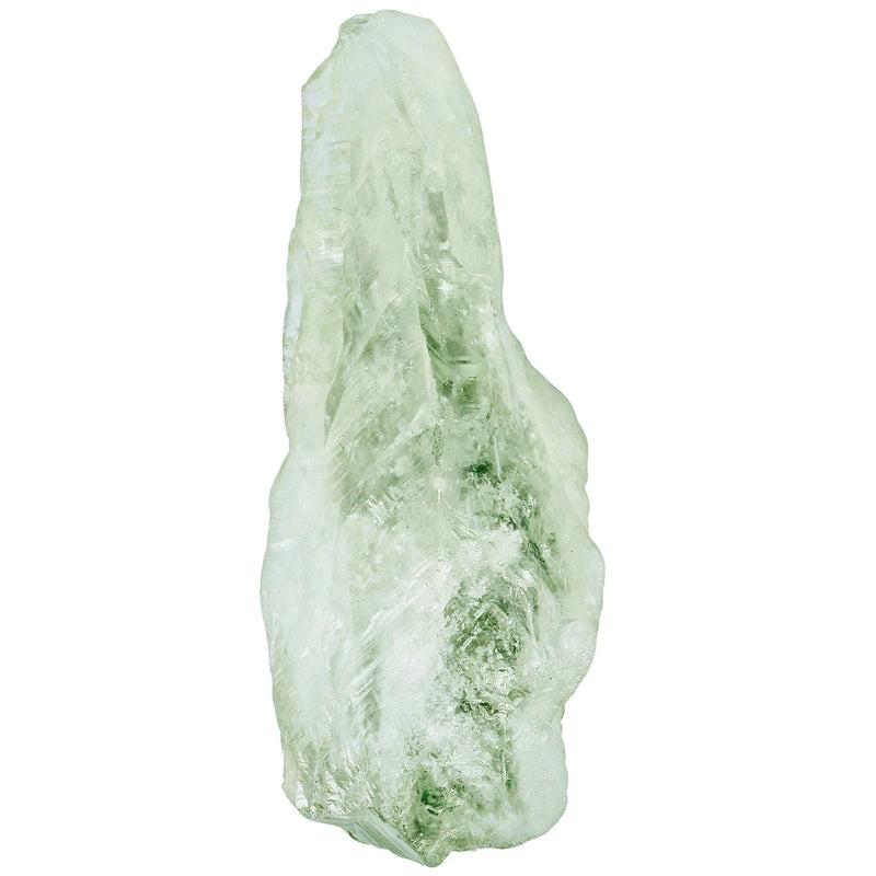 Irregular Green Crystal Column Reiki Stone DIY Craft Room Decor