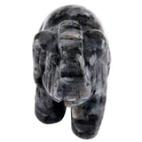 Labradorite Elephant Animal Healing Chakra Specimen Figurine 2''