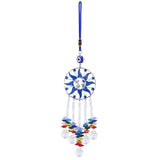 Glass Sun Moon Star Wind Chimes Hanging Ornaments Home Window Decor