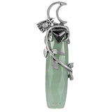 Leaf Amethyst Pendant Crystal Gem Stone Pendants Jewelry Making