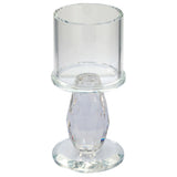 Nordic Style Glass Candle Holders for Table Decor