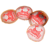 Agate Slices Geode Stone Coasters - Merry Christmas and Happy New Year Engraved