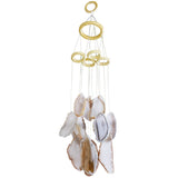 Natural Agate Sticks Wind Chimes for Home Garden Decoration