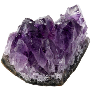 Natural Amethyst Quartz Cluster Geode Healing Crystal