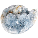 Natural Celestite Crystal Cluster Irregular Minerals Gemstone Specimen