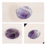 Crystal Knob Drawer Oval Stone Pull Handle for Dresser Wardrobe