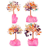 Aura Titanium Coated Crystal Money Tree Bonsai