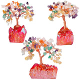 Aura Titanium Coated Crystal Money Tree Bonsai