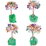 Aura Titanium Coated Crystal Money Tree Bonsai