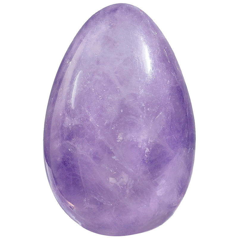 Amethyst Egg Shaped Gravel Specimen Room Decor Garden Office Ornaments