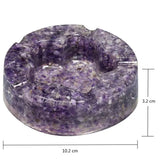 Crystal Stone Plum Flower Ashtray Plant Flower Pot Jewelry Tray