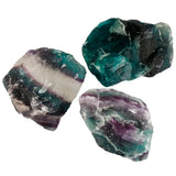 Natural Fluorite Crystal Raw Rough Stone Irregular Mineral Specimen