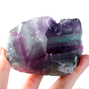 Natural Fluorite Crystal Raw Rough Stone Irregular Mineral Specimen