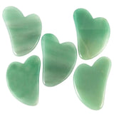 Green Aventurine Guasha Scraper for Face Neck Massage