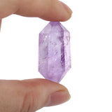 Amethyst Hexagonal Prism Reiki Wand Room Decor
