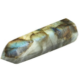 Labradorite Crystal Prism Wand Point Healing Reiki Stone