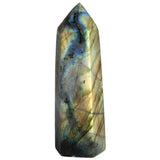 Labradorite Crystal Prism Wand Point Healing Reiki Stone