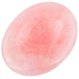 Pink Quartz Worry Stone Healing Crystal Pocket Palm Stone