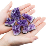 Natural Raw Amethyst Irregular Mineral Reiki Healing Crystal Stone Room Decor