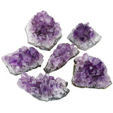 Natural Raw Amethyst Irregular Mineral Reiki Healing Crystal Stone Room Decor