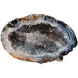 Raw Crystals Druzy Half Agate Geode Mineral Gemstone Specimen