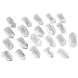 Natural Rock Quartz Crystal Point Faceted Prism Wand Healing Reiki Stone