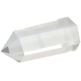 Natural Rock Quartz Crystal Point Faceted Prism Wand Healing Reiki Stone