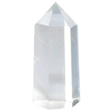 Natural Rock Quartz Crystal Point Faceted Prism Wand Healing Reiki Stone