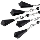 Hexagonal Pendulum Necklace for Divination and Healing