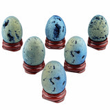 Titanium Coated Quartz Druzy Agate Geode Crystal Egg Sphere Figurine