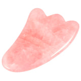Pink Quartz Gua Sha Scraping Massage Tool