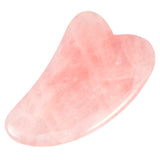 Pink Quartz Gua Sha Scraping Massage Tool