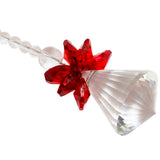 Red Crystal Guardian Angel Ornament Pendant Hanging