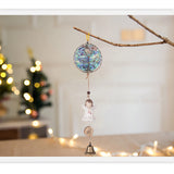Reiki Abalone Shell Tree Of Life Ceramics Angel Deer Bells Wind Chimes
