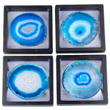Agate Slice Display Box for Room Decor