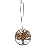 Tree Of Life Crystal Wind Chimes Natural Mineral Ornaments