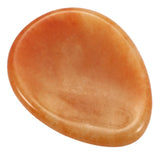 Red Aventurine Worry Stone Chakra Healing Crystal