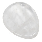 Water Drop Rock Quartz Worry Stone Chakra Reiki Healing Crystal