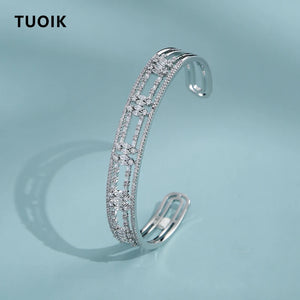 Zircon Crystal Bracelet for Women's Club