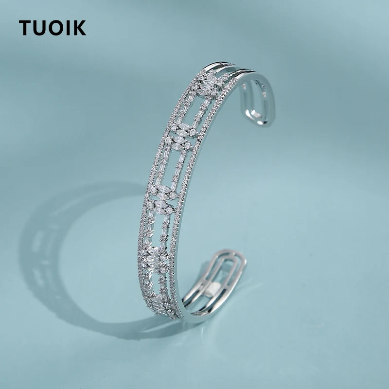 Zircon Crystal Bracelet for Women's Club
