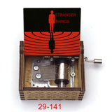 Stranger Things Music Theme Wood Music Box Birthday Gift