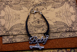 TV Series-Inspired Leather Baby Car Charm Bracelet Pendant